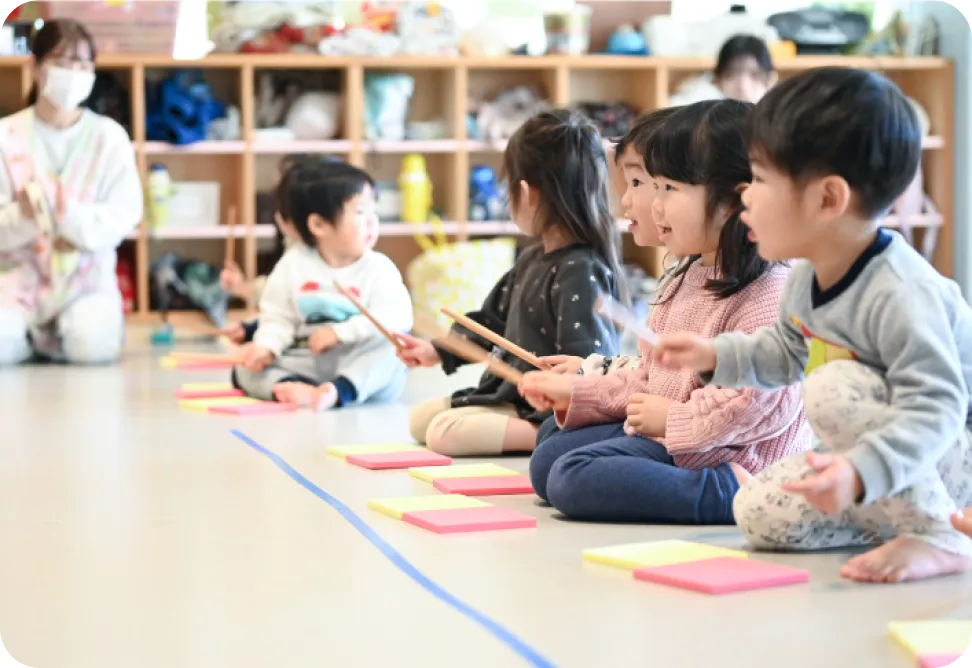登園の様子
